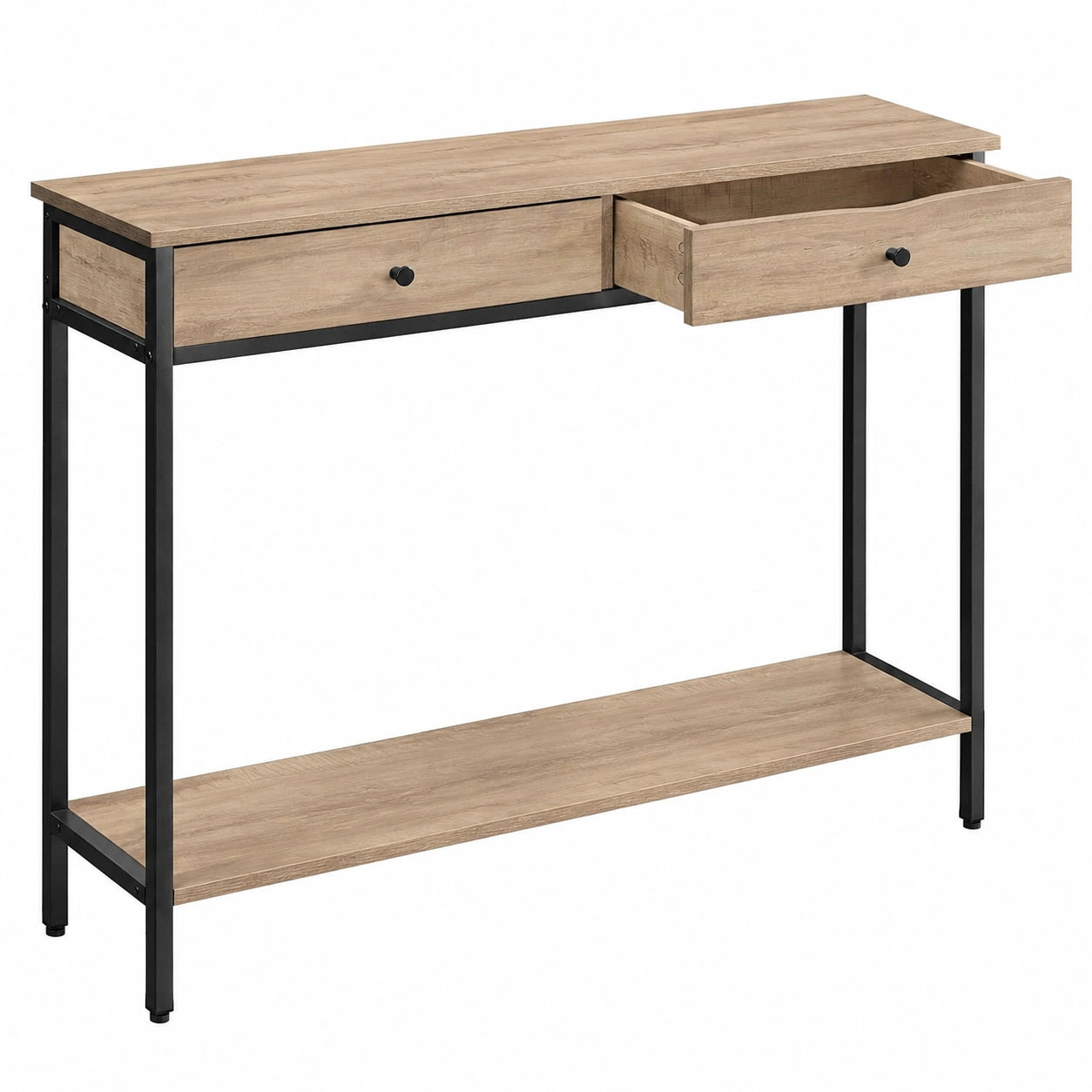 table-console-industrielle-avec-tiroirs-et-cadre-en-acier-drdeex1091mm